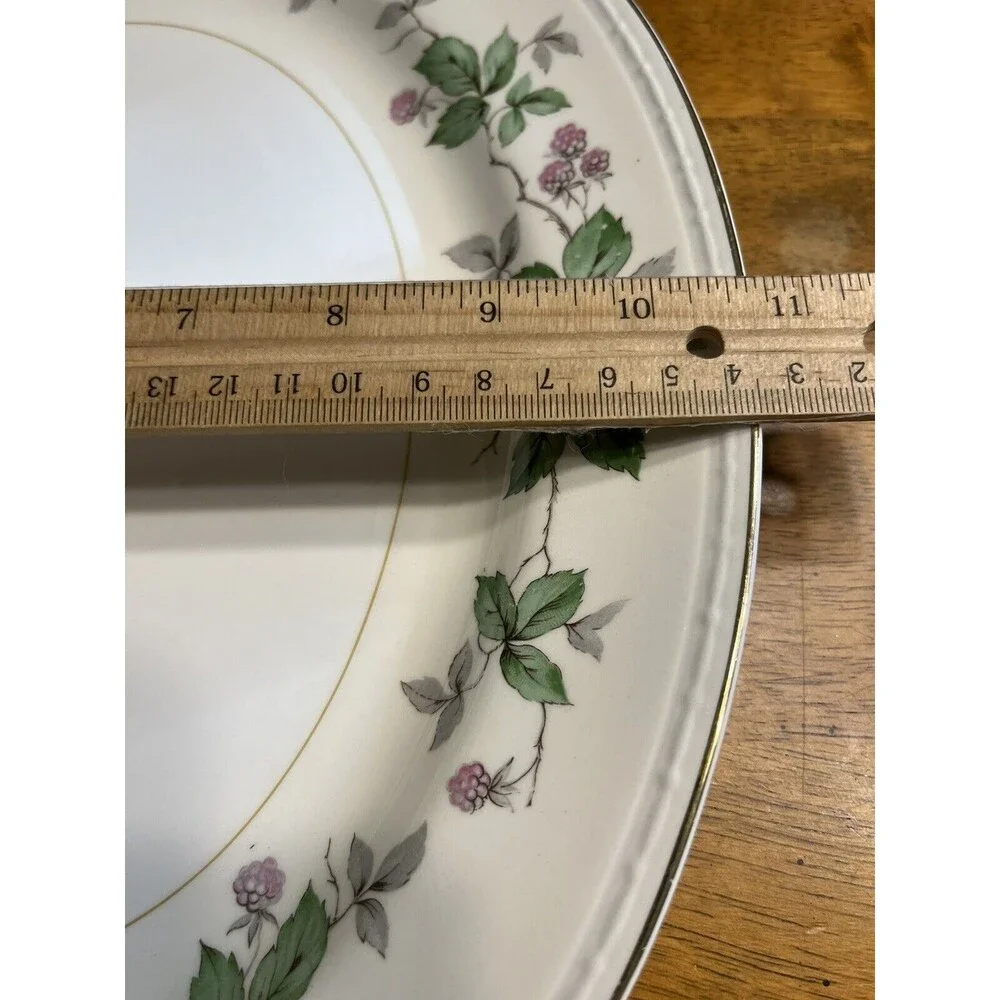 Vintage Homer Laughlin Eggshell Georgian Floral 14” Serving Plate Platter